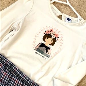 Adorable Janie and Jack legging set